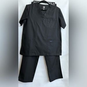 DAGACCI  Black Scrub Set Size Medium